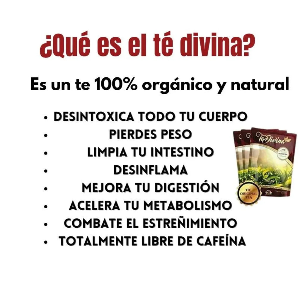 Te divina Original 100% ORGÁNICO